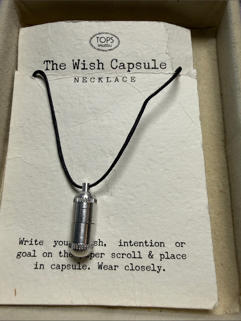 TOPS Malibu Wish Capsule Necklace